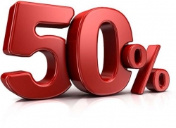 50%!!!